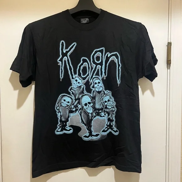 Korn | Shirts | Korn Band Vintage Tshirt Black Color Shirt